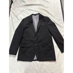 Haggar H26 Men's Button Up Tailored-Fit Blazer Jacket Business Casual 40R